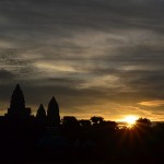 'Sonnenaufgang in Angkor (Kambodscha)'