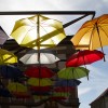 'maribor bunte regenschirme'