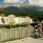 'Innsbruck mit Blick auf die Nordkette (Hafelekar)'