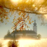 'Schloss Orth im Herbst'