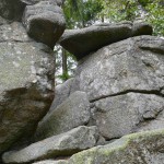 'Steinformationen aus Granit'