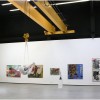 'der schwebende Torso in der Halle'